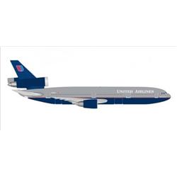He530941 1 Isto 500 United Airlines Dc-10-30 Battleship Grey Model Planes