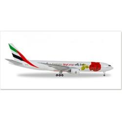 He531009 1 Isto 500 Emirates Sky Cargo 777f With Love Model Planes