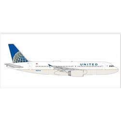 He531252 1 Isto 500 United Airlines Airbus A320 Model Planes