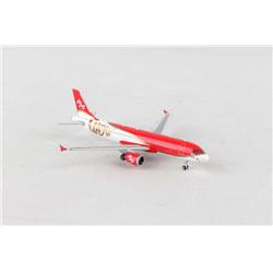 Ph1639 1 Isto 400 Indonesia Air Asia Wow A320-200 Model Airplane