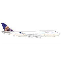 He531306 United 747-400 Friendship Model Aircraft