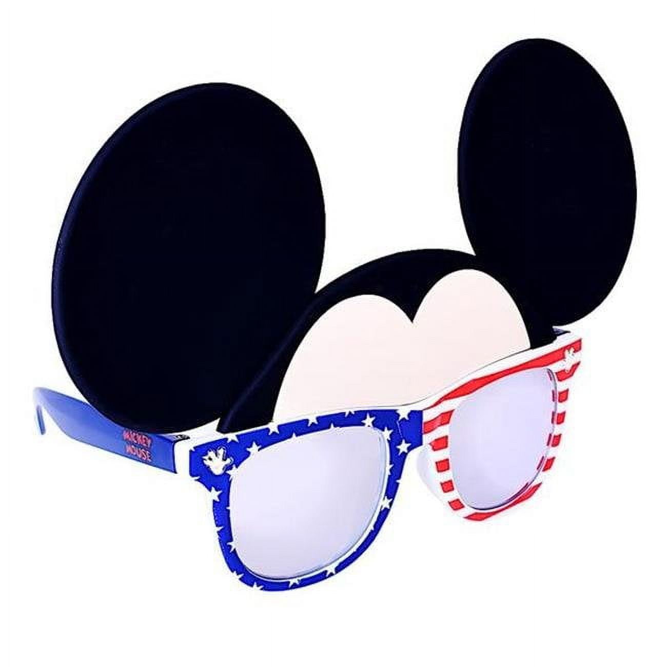 Sunstaches Sg3084 Red, White & Blue Mickey Cosplay