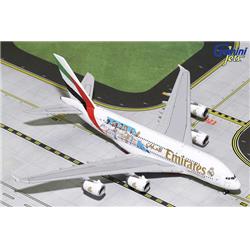 Gemini Jets Gj1762 Emirates A380 1-400 Real Madrid Reg No. A6-eug