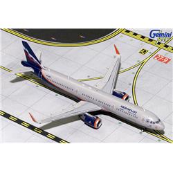 Gemini Jets Gj1497 No. Vp-baf A321 Diecast Model Aeroflot Airlines With Scale 1 By 400