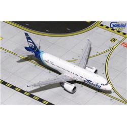 Gemini Jets Gj1774 No. N625va A320 Diecast Model Alaska New Livery Airlines With Scale 1 By 400