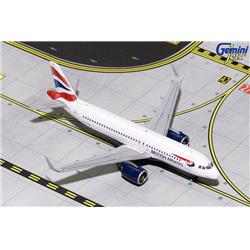 Gemini Jets Gj1786 No. G-ttna A320neo Diecast Model British Airways With Scale 1 By 400