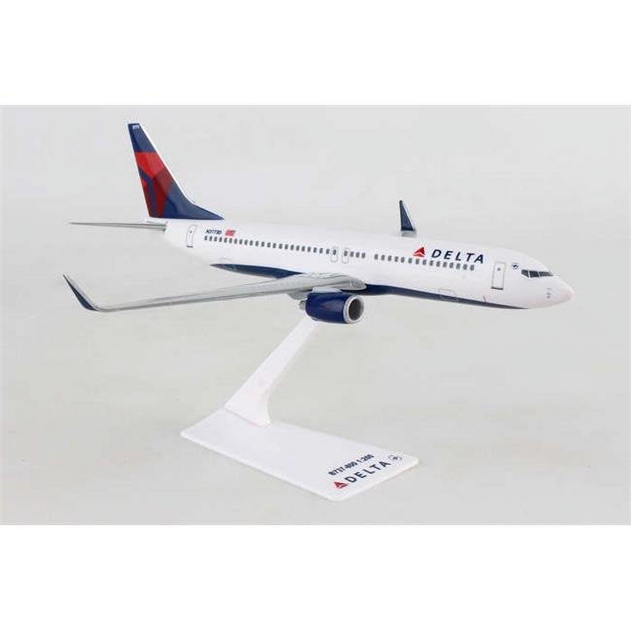 Lp4121nc 737-800 Diecast Model Delta New Livery Airlines With Scale 1 By 200