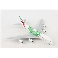 Gemini Jets Gj1788 Emirates A380 1-400 Expo 2020 Green Diecast Airplane Model