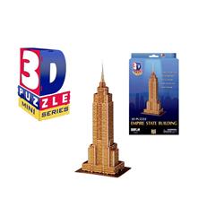 Chb250 Mini Empire State Building 3d Puzzle - 39 Piece