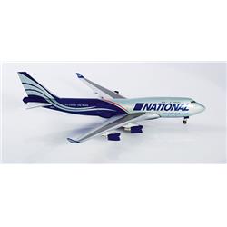 He518819-001 1 By 500 Scale National Air Cargo 747-400bcf Model Airliner