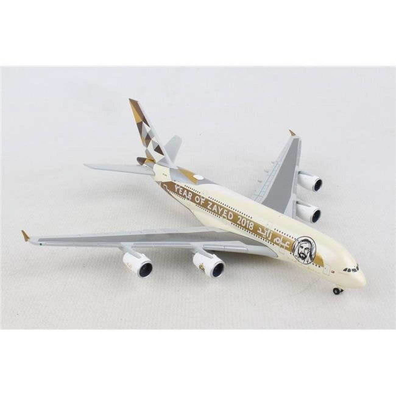 He531948 1 By 500 Scale Etihad A380 Year Of Zayed Model Aircraft