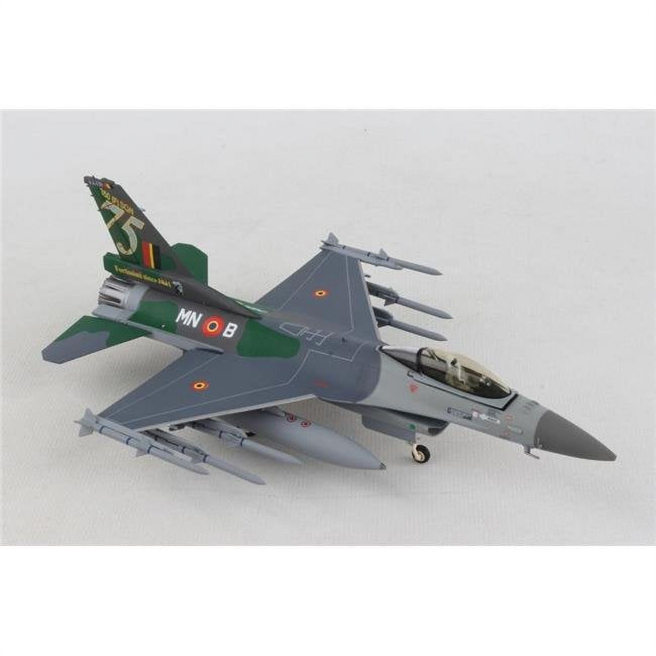 He580434 1 By 72 Scale Belgian Air Force F-16a 350 Squadron 75 Years Model Aircraft