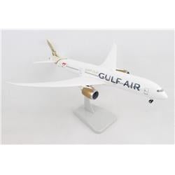 Hogan Wings Hg11007g 1 By 200 Scale Gulf Air 787-9 Model Airliner With Gear & Radome, Registration No.a9c-fa