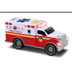 Ny554772 2.5 X 7 In. Fdny Ambulance With Lights & Sound