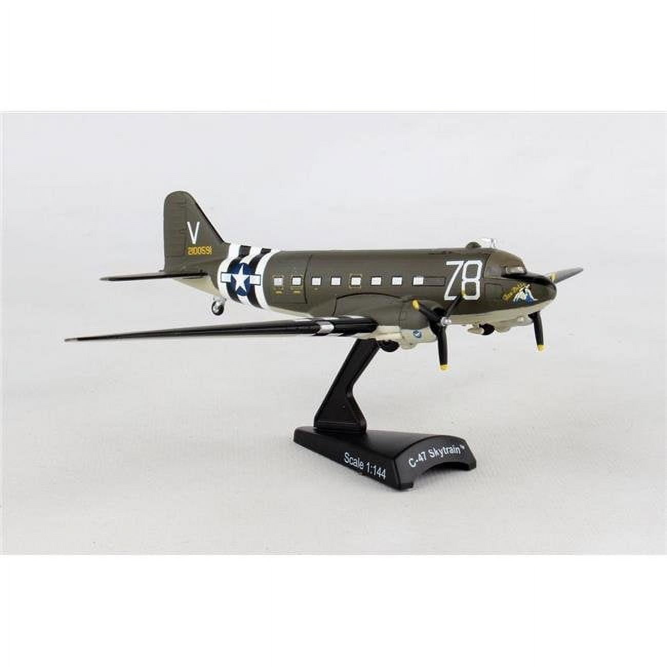 Ps5558-3 1 By 144 Scale C47 Tico Belle Model Airplane