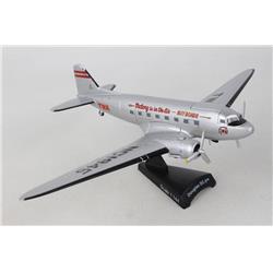 Ps5559-4 1 By 144 Scale Twa Dc-3 Model Airplane