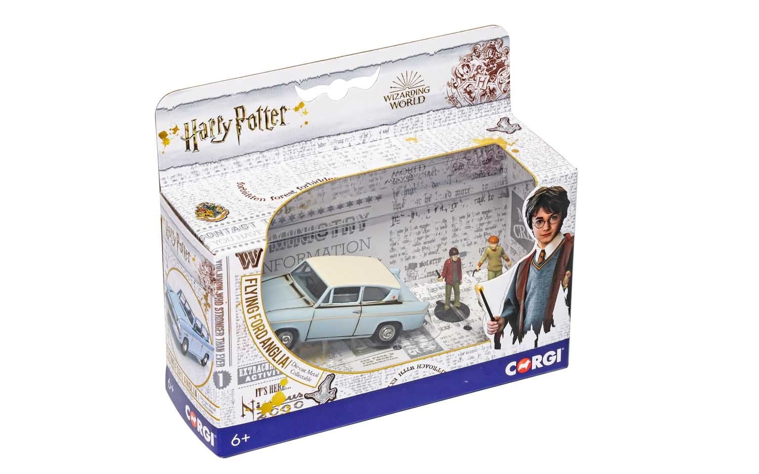 Corgi Cg99725 Harry Potter Mr Wesleys Enchanted Ford Anglia Toy Car