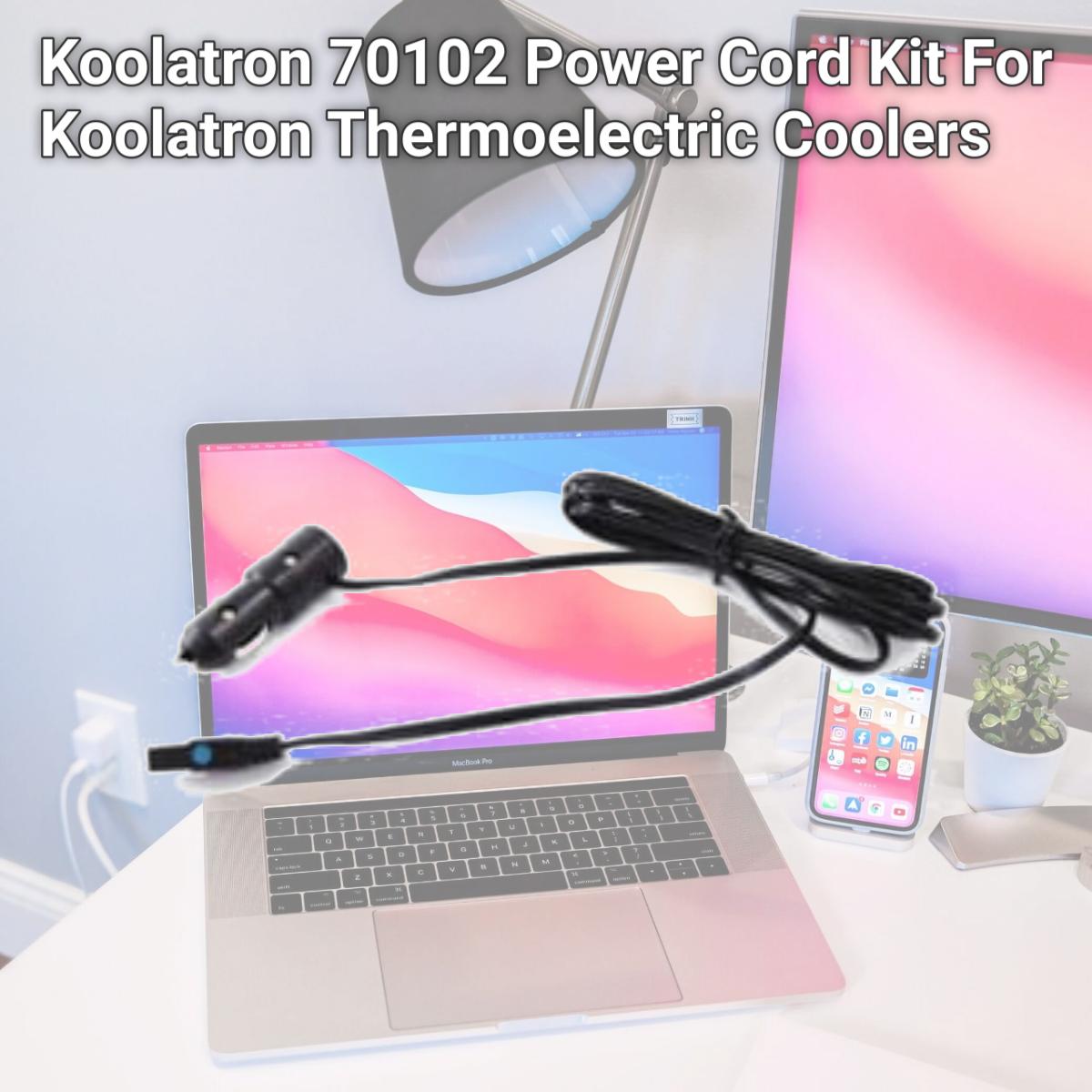 Picture of Koolatron 70102 Power Cord Kit For Koolatron Thermoelectric Coolers