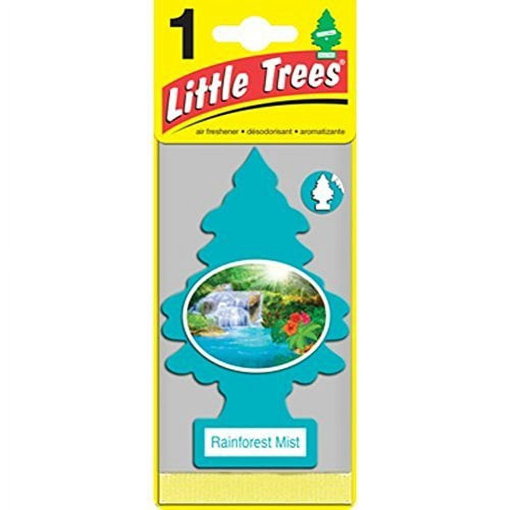 UPC 076171101068 product image for Car-Freshener 10106T Little Trees Air Freshener Rain Forest Mist pack of 24 | upcitemdb.com