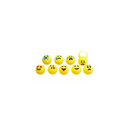 UPC 735836003092 product image for Webb Candy EMOJIBFB Emoji Lip Balm Ball Assortment Mixed Fruit Flavor | upcitemdb.com