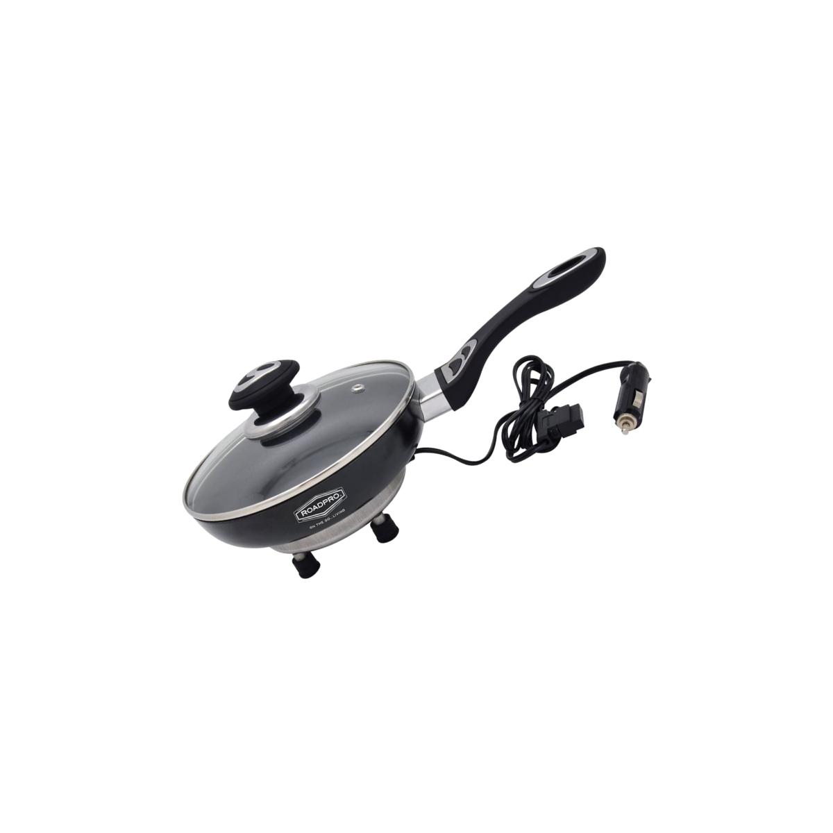 Picture of RoadPro RPFP335NS 12V Portable Frying Pan with Non-Stick Surface
