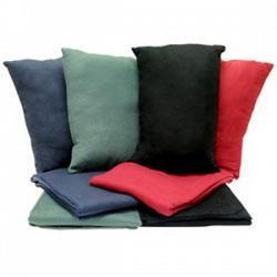 Rptr2cks 50 X 60 In. Fleece Blanket & Pillow Set Assorted Colors