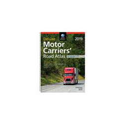 528019899 2019 Deluxe Motor Carriers Road Atlas - Pack Of 9