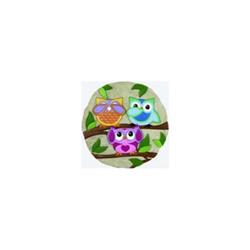 13325 9 In. Stepping Stone - Owls