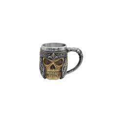 P754639 Mug With Armored Skull Design
