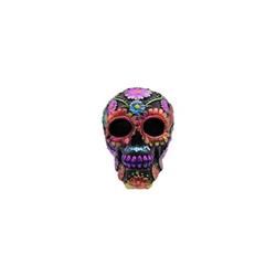 P754754d Skull With Black Day Of The Dead Design 1