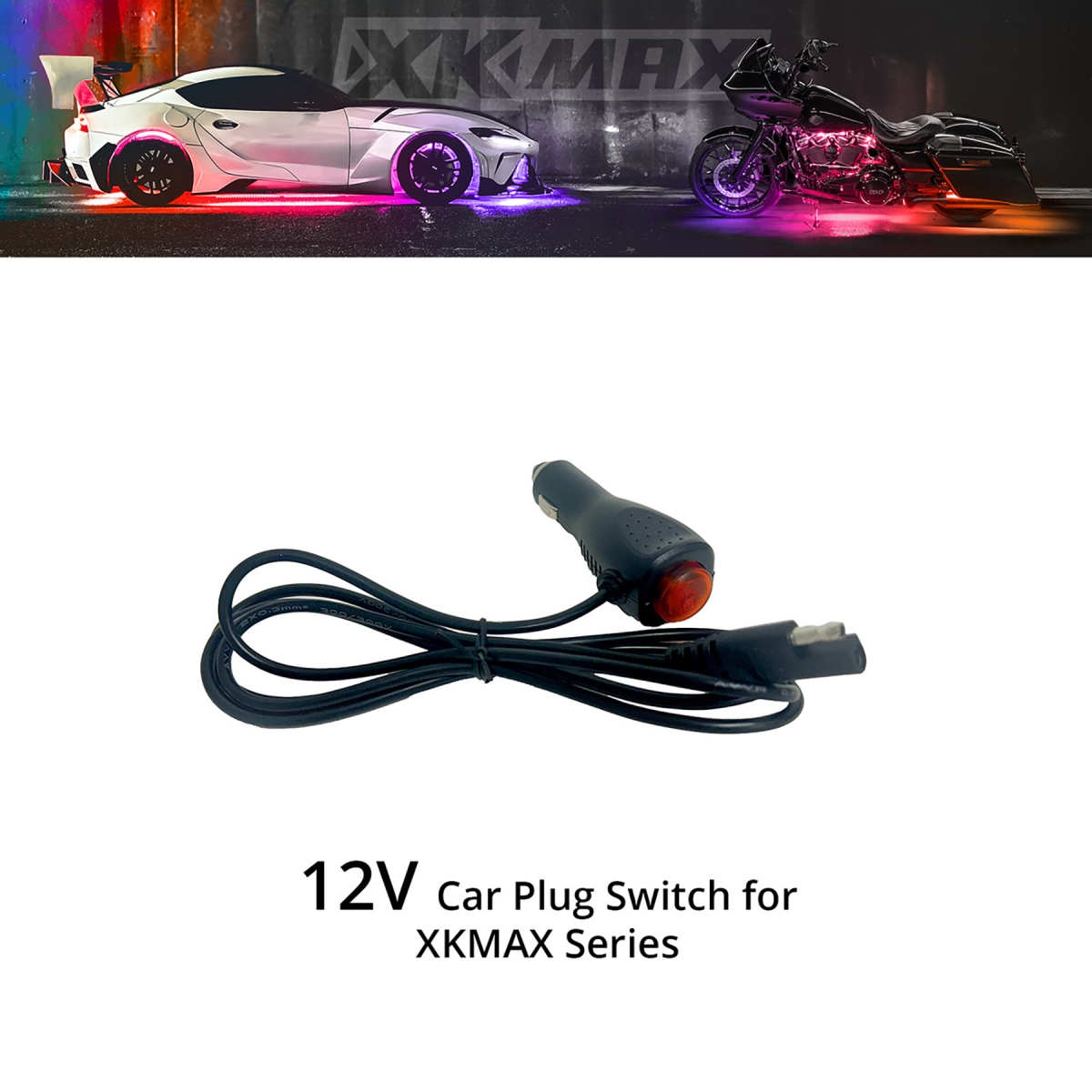 MXPLUG 12V Car Plug Switch