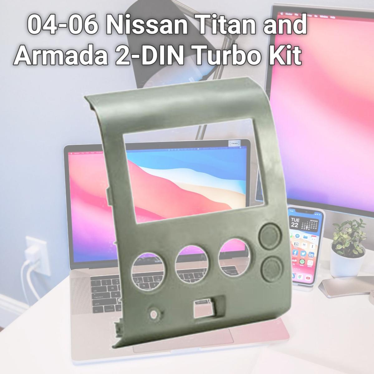 Picture of Metra 997406 04-06 Nissan Titan and Armada 2-DIN Turbo Kit