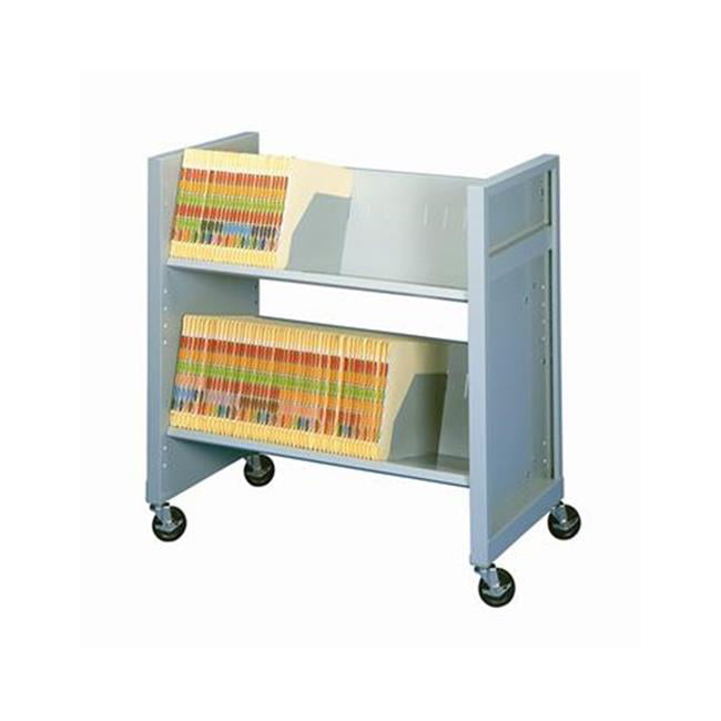 Datum Storage Fcep File Cart - 2-shelf Steel End Panels For Bfc-2, Bfc-3