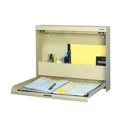 Datum Storage Ww-100chsc Fold-up Desks Models With Locking Chart Holder & Self Closing Door