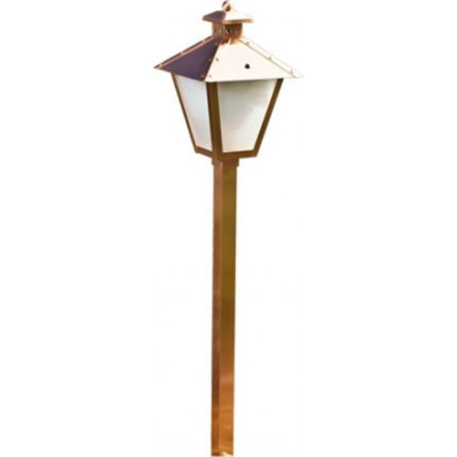 Lv82-cp 12v Jc Post Lantern Path Light, 20w - Copper