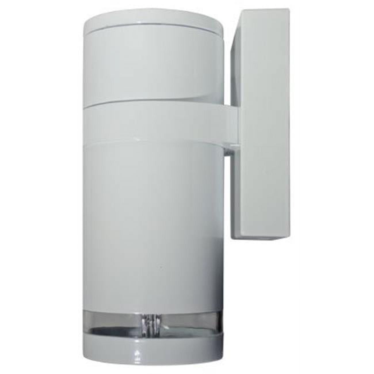 Dw3550-w Powder Coated Cast Aluminum Down Light Wall Fixture, White - 9.22 X 3.94 X 5.55 In.