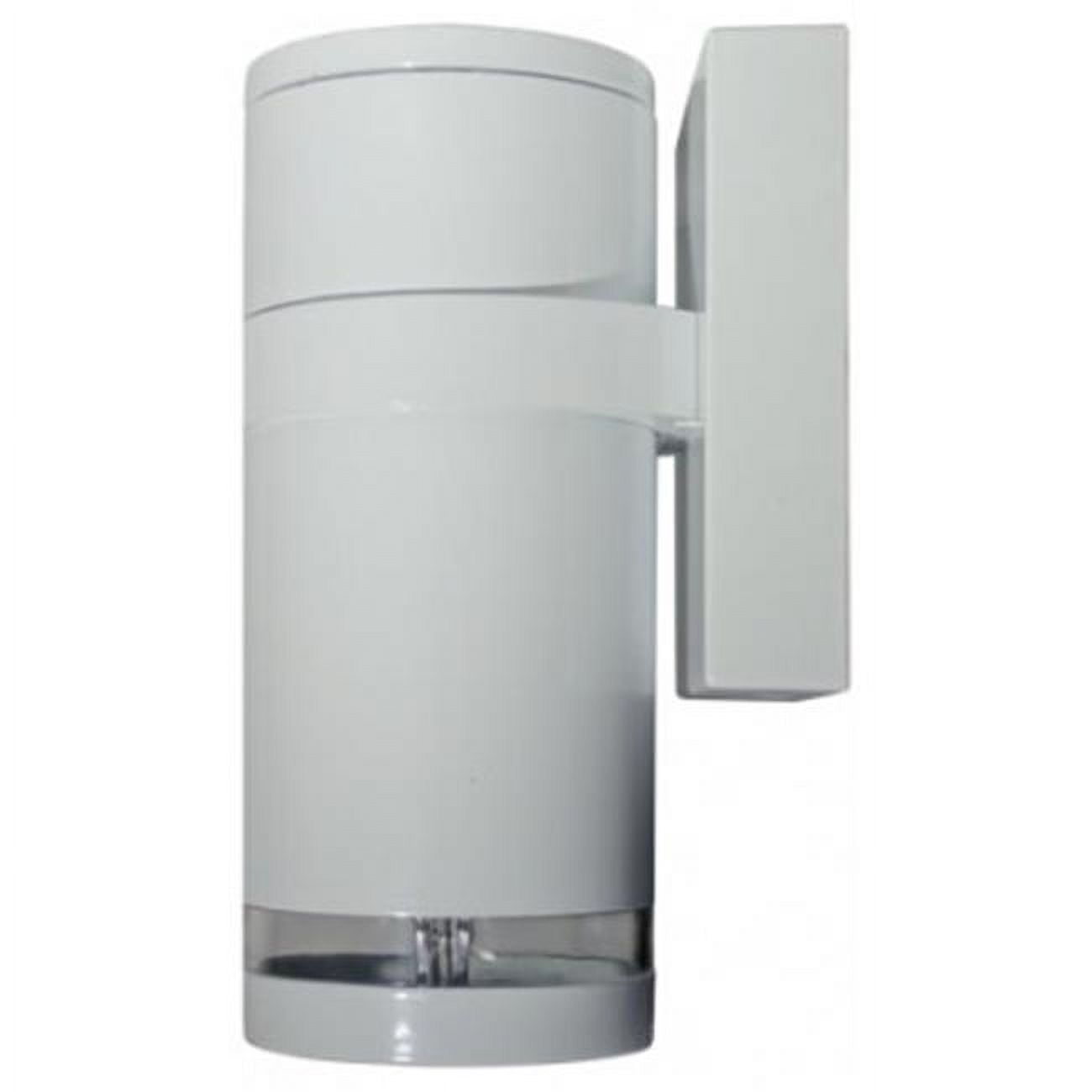 Dw3552-w Powder Coated Cast Aluminum Down Light Wall Fixture, White - 9.22 X 3.94 X 5.55 In.