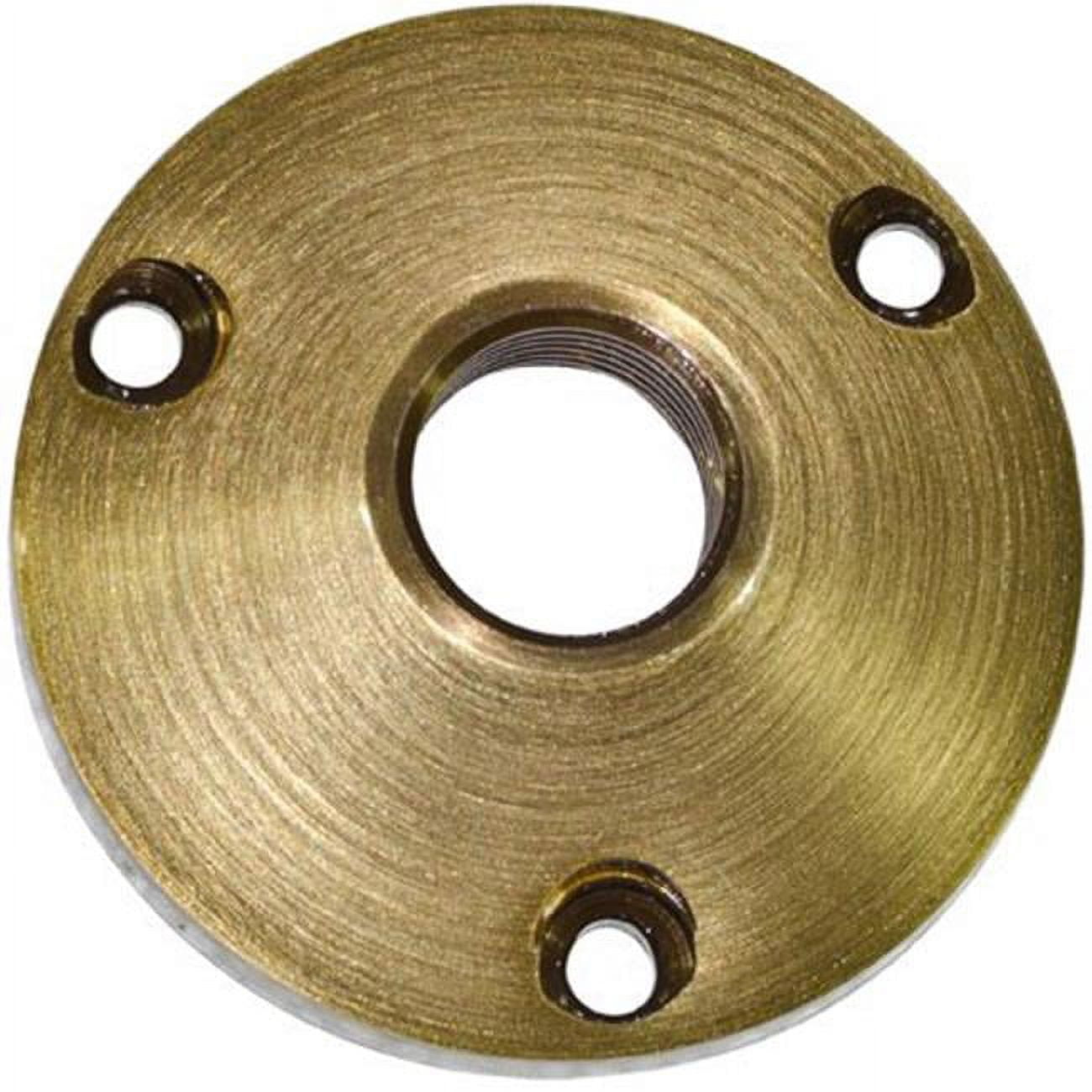 P-mb-5-abs Female Surface Mounting Bracket, Antique Brass - .85 X 2.75 X 2.75 In.