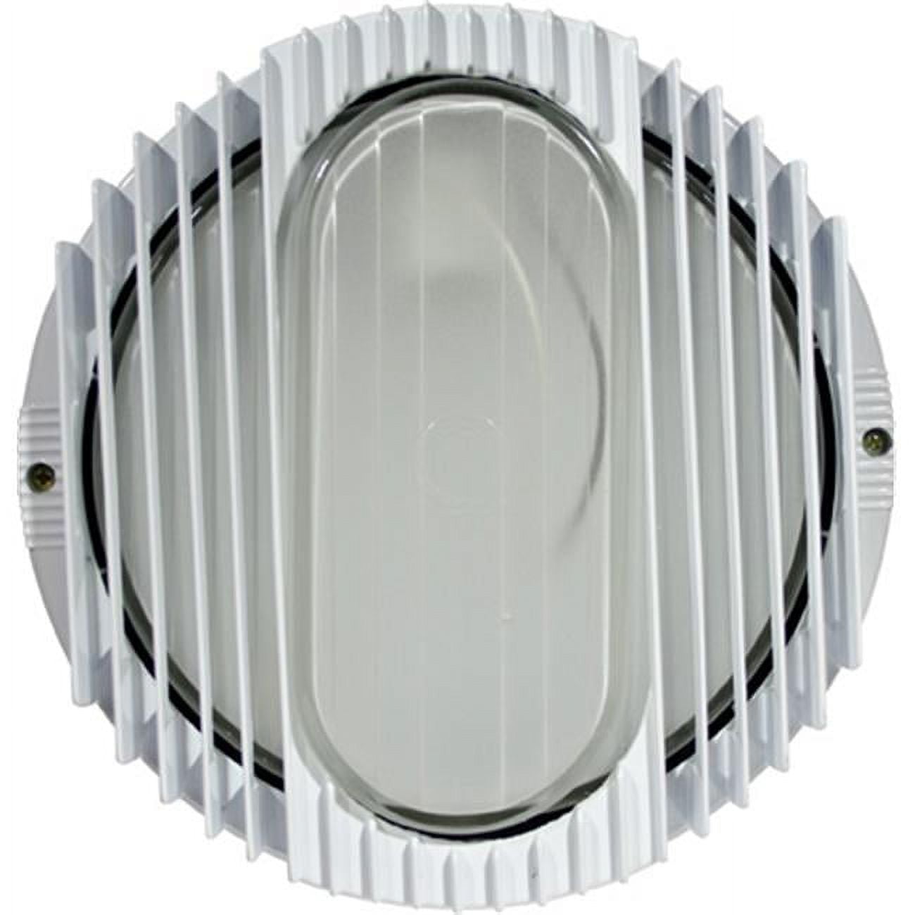 10.13 X 10.13 X 3 In. 120 V 26 Watts Powder Coated Cast Aluminum Surface Mounted Wall Fixture Light With S26-gu-24 Flourescent Lamp, White