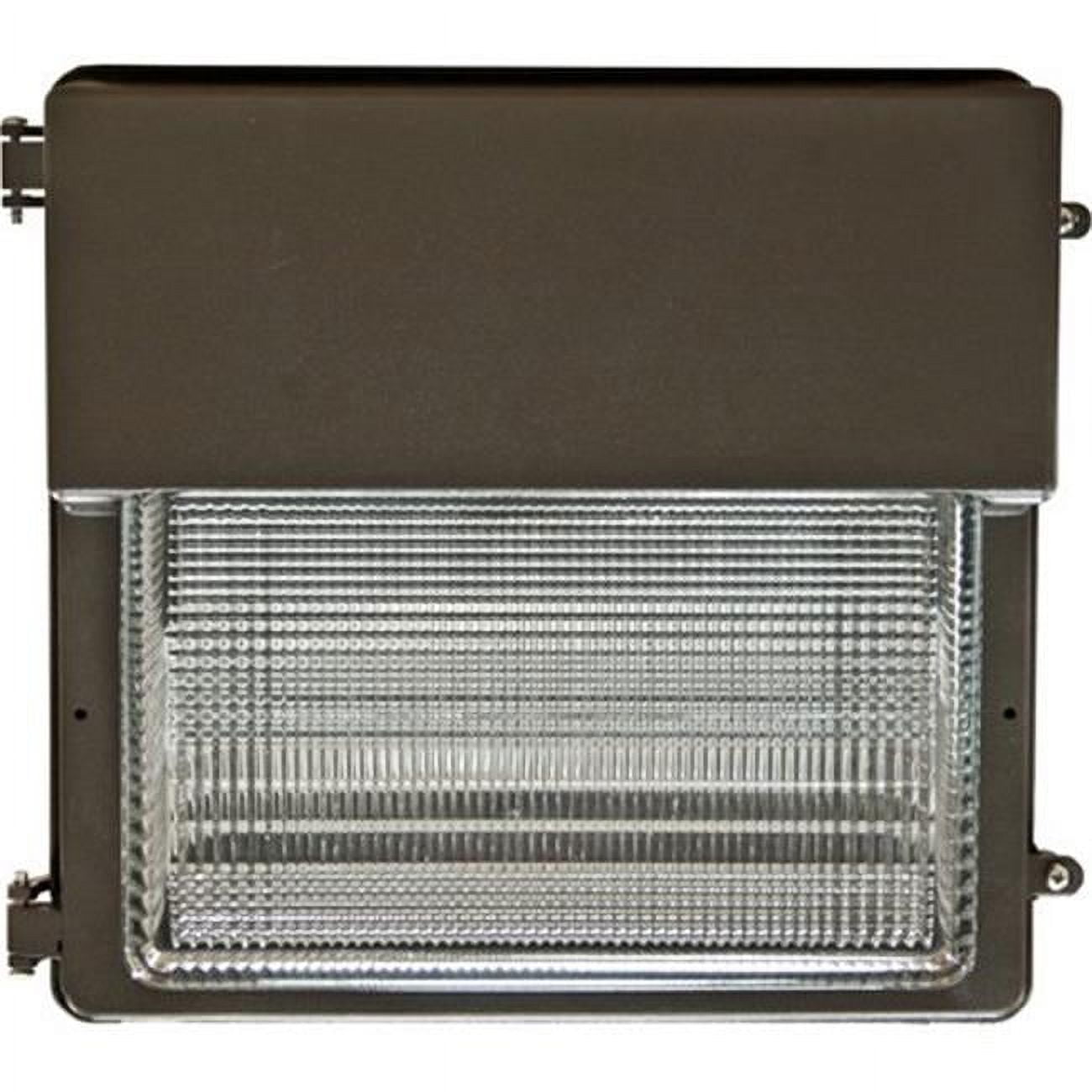 Dw1852-mt 14.75 X 15 X 9.88 In. 250 Watts Large Wall Pack Fixture With Metal Halide Lamp, Bronze