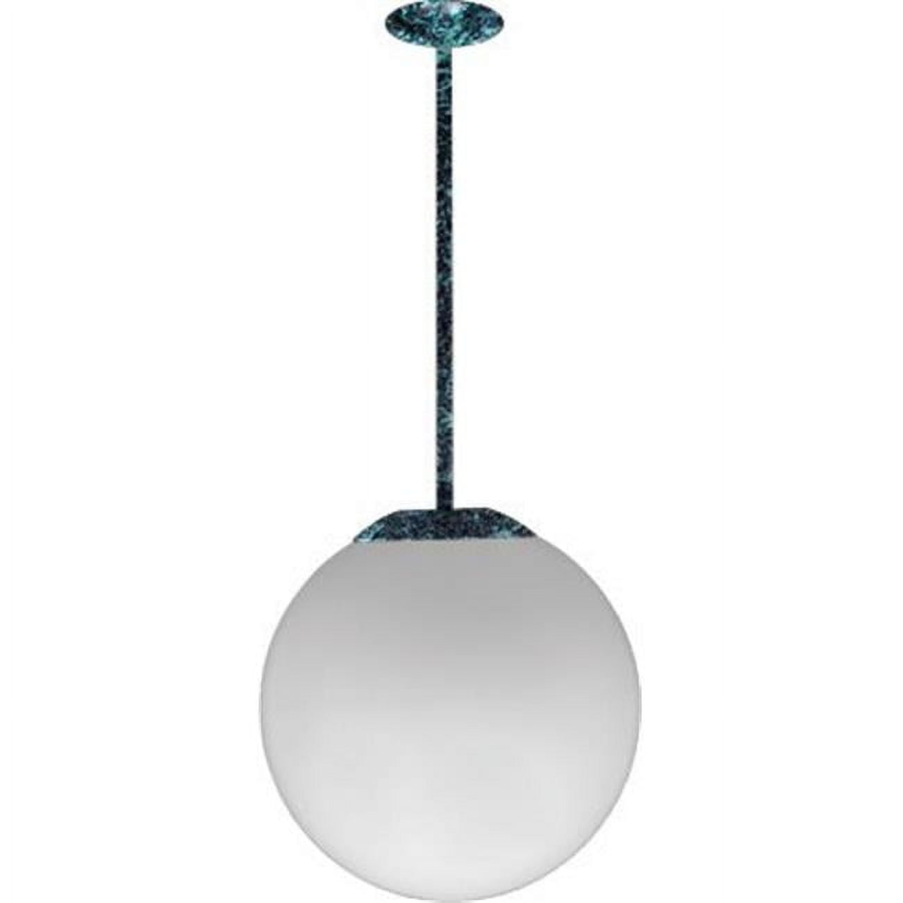 D7516-18-vg 18 In. 120 V 50 Watts Ceiling Globe Fixture 18 In. Drop With Metal Halide Lamp, Verde Green