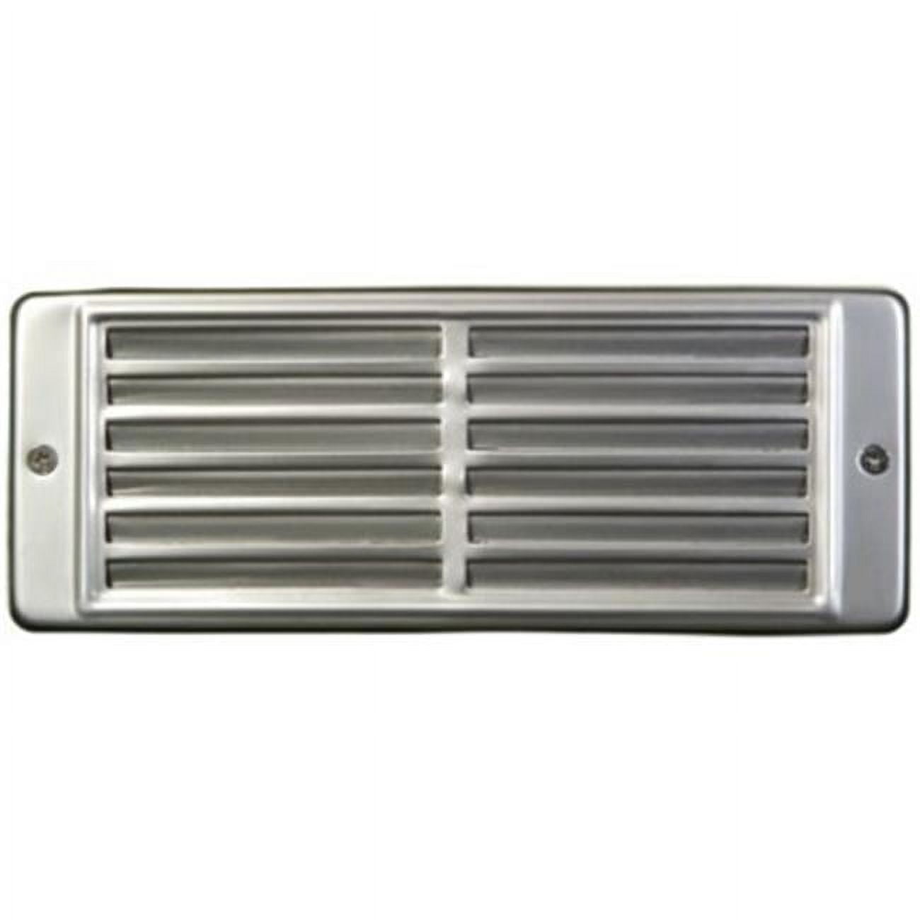 Recessed Louvered Down Brick, Step & Wall Fixture, 304 Stainless Steel