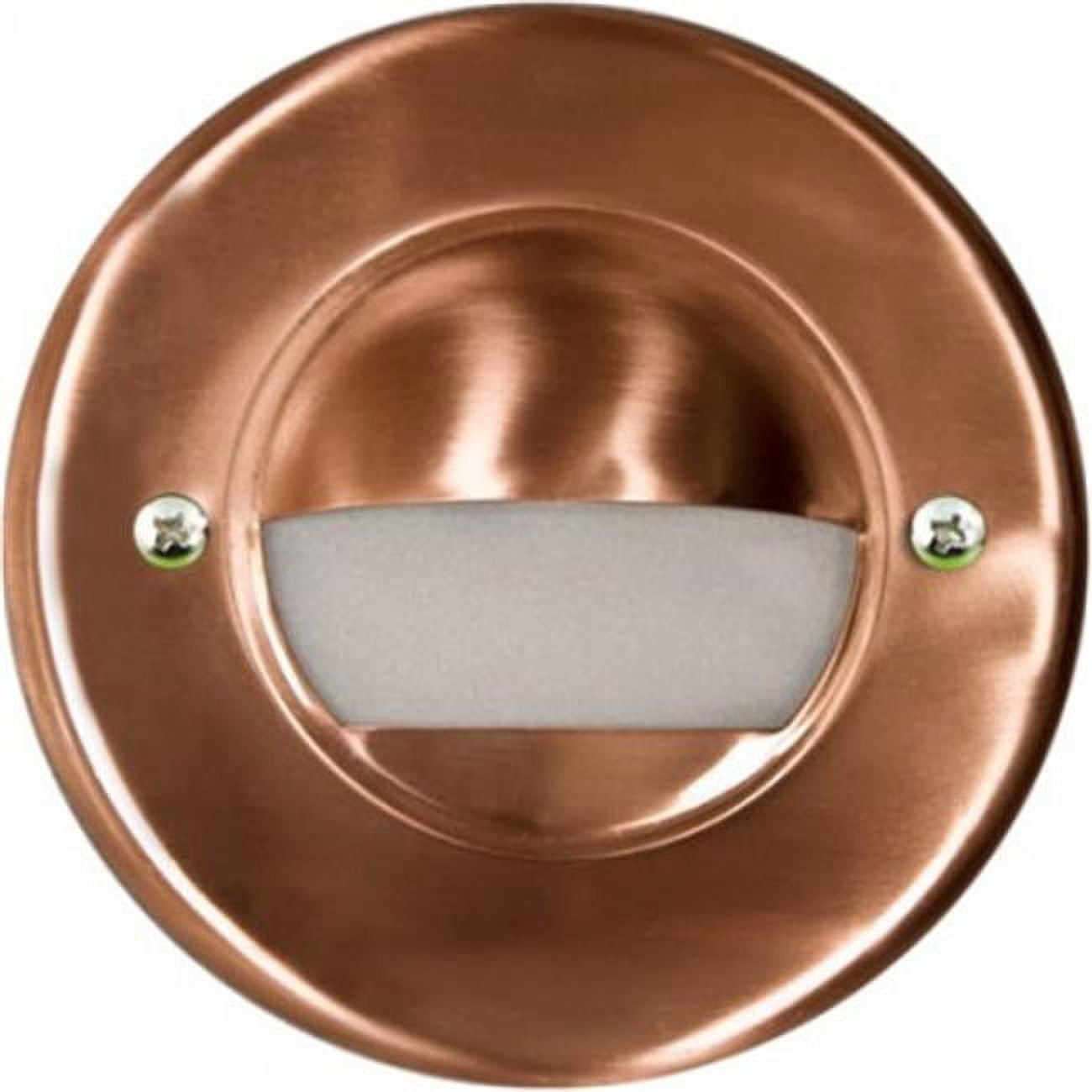 Recessed Brick, Step & Wall Light, Copper