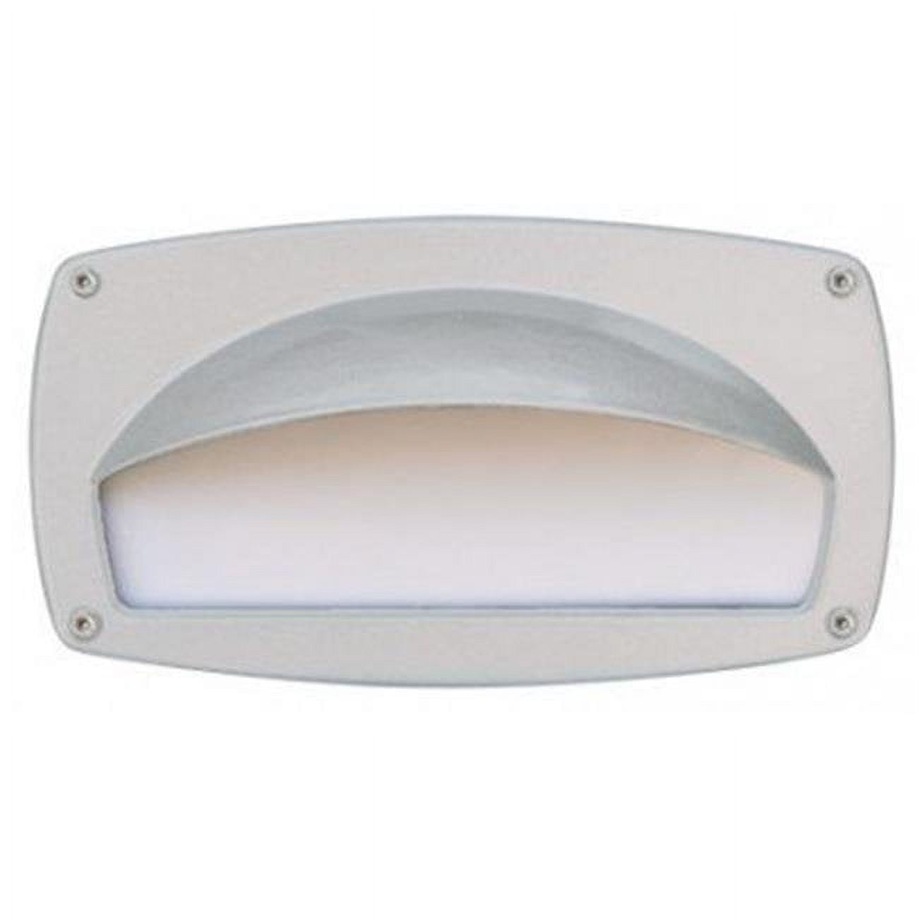 Recessed Brick, Step & Wall Light With Eyelid, White
