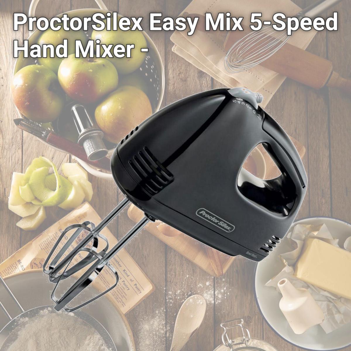 Picture of ProctorSilex Easy Mix 5-Speed Hand Mixer - 62507