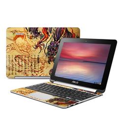 Sanctus AFCB-DRGNLGND Asus Flip Chromebook Skin - Dragon Legend Sanctus AFCB-DRGNLGND Asus Flip Chromebook Skin - Dragon Legend