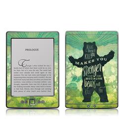 DecalGirl AK4-KILLYOU Kindle 4 Skin - What Doesnt Kill You DecalGirl AK4-KILLYOU Kindle 4 Skin - What Doesnt Kill You