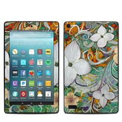DecalGirl AK77-SANGFLOR 7 in. Amazon Kindle Fire 7th Generation Skin - Sangria Flora DecalGirl AK77-SANGFLOR 7 in. Amazon Kindle Fire 7th Generation Skin - Sangria Flora