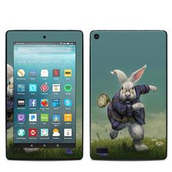 DecalGirl AK77-WHTRABBIT 7 in. Amazon Kindle Fire 7th Generation Skin - White Rabbit DecalGirl AK77-WHTRABBIT 7 in. Amazon Kindle Fire 7th Generation Skin - White Rabbit