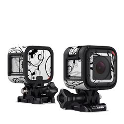 DecalGirl GPHS-WB-FLEUR GoPro Hero Session Skin - W&B Fleur DecalGirl GPHS-WB-FLEUR GoPro Hero Session Skin - W&B Fleur